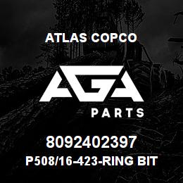 8092402397 Atlas Copco P508/16-423-RING BIT | AGA Parts