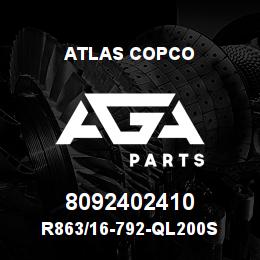 8092402410 Atlas Copco R863/16-792-QL200S | AGA Parts
