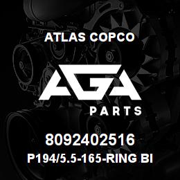 8092402516 Atlas Copco P194/5.5-165-RING BIT SET | AGA Parts