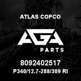 8092402517 Atlas Copco P340/12.7-288/309 RING/SHOE | AGA Parts