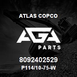 8092402529 Atlas Copco P114/10-75-W | AGA Parts