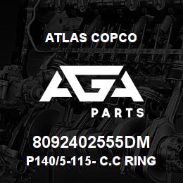 8092402555DM Atlas Copco P140/5-115- C.C RING BIT ST DEMO | AGA Parts