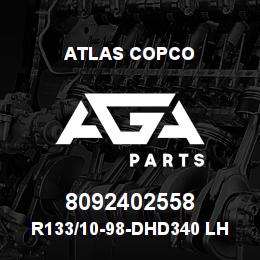 8092402558 Atlas Copco R133/10-98-DHD340 LH PILOT | AGA Parts