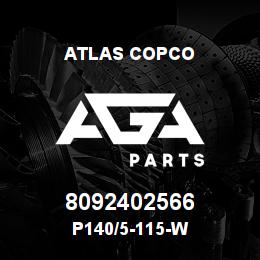 8092402566 Atlas Copco P140/5-115-W | AGA Parts