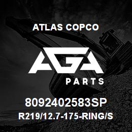 8092402583SP Atlas Copco R219/12.7-175-RING/SHOE SET | AGA Parts