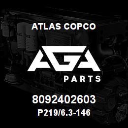 8092402603 Atlas Copco P219/6.3-146 | AGA Parts