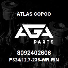 8092402606 Atlas Copco P324/12.7-236-WR RING BIT | AGA Parts