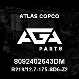8092402643DM Atlas Copco R219/12.7-175-SD6-Z2PILOT DEMO | AGA Parts