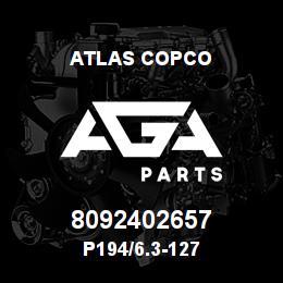 8092402657 Atlas Copco P194/6.3-127 | AGA Parts