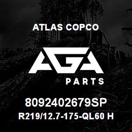 8092402679SP Atlas Copco R219/12.7-175-QL60 H CLAY | AGA Parts