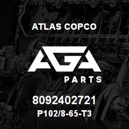 8092402721 Atlas Copco P102/8-65-T3 | AGA Parts