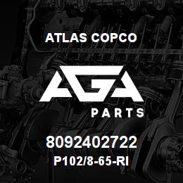 8092402722 Atlas Copco P102/8-65-RI | AGA Parts