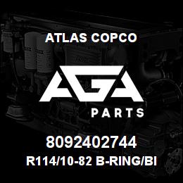 8092402744 Atlas Copco R114/10-82 B-RING/BIT SET W | AGA Parts