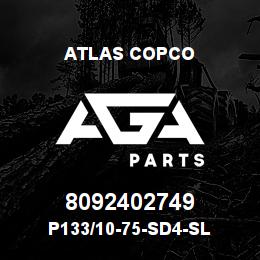 8092402749 Atlas Copco P133/10-75-SD4-SL | AGA Parts