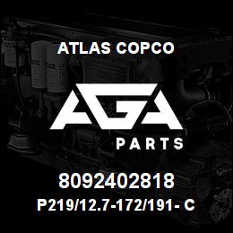 8092402818 Atlas Copco P219/12.7-172/191- C.C RING | AGA Parts