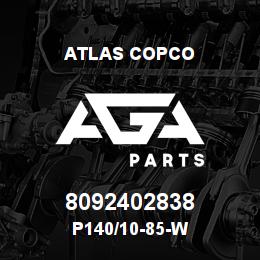 8092402838 Atlas Copco P140/10-85-W | AGA Parts