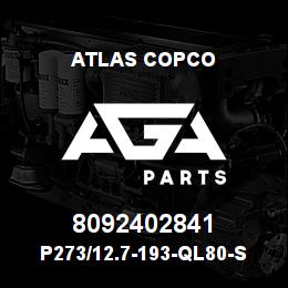 8092402841 Atlas Copco P273/12.7-193-QL80-SL PILOT | AGA Parts