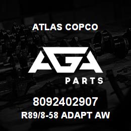 8092402907 Atlas Copco R89/8-58 ADAPT AW | AGA Parts