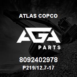 8092402978 Atlas Copco P219/12.7-17 | AGA Parts