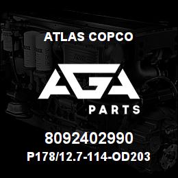 8092402990 Atlas Copco P178/12.7-114-OD203 RING BIT | AGA Parts