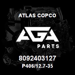 8092403127 Atlas Copco P406/12.7-35 | AGA Parts
