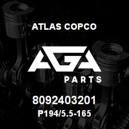 8092403201 Atlas Copco P194/5.5-165 | AGA Parts