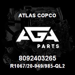 8092403265 Atlas Copco R1067/20-949/985-QL200S PILOT | AGA Parts