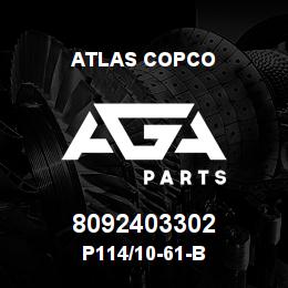 8092403302 Atlas Copco P114/10-61-B | AGA Parts