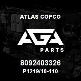 8092403326 Atlas Copco P1219/10-110 | AGA Parts