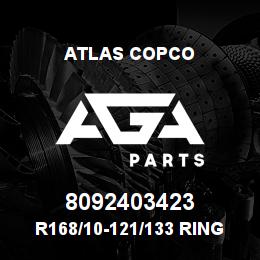 8092403423 Atlas Copco R168/10-121/133 RING BIT SET | AGA Parts