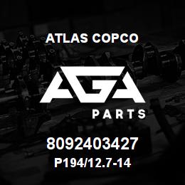 8092403427 Atlas Copco P194/12.7-14 | AGA Parts