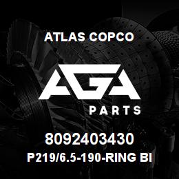 8092403430 Atlas Copco P219/6.5-190-RING BIT SET | AGA Parts