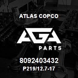 8092403432 Atlas Copco P219/12.7-17 | AGA Parts