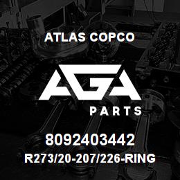 8092403442 Atlas Copco R273/20-207/226-RING BIT SET | AGA Parts