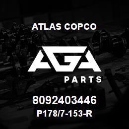 8092403446 Atlas Copco P178/7-153-R | AGA Parts
