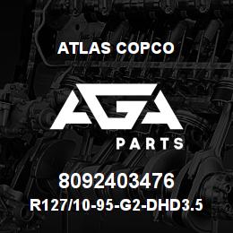 8092403476 Atlas Copco R127/10-95-G2-DHD3.5 PILOT | AGA Parts