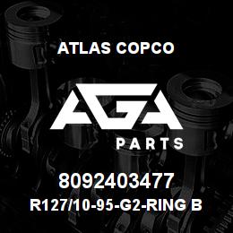 8092403477 Atlas Copco R127/10-95-G2-RING BIT SET | AGA Parts