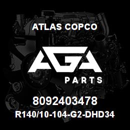 8092403478 Atlas Copco R140/10-104-G2-DHD340 PILOT | AGA Parts