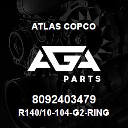 8092403479 Atlas Copco R140/10-104-G2-RING BIT SET | AGA Parts