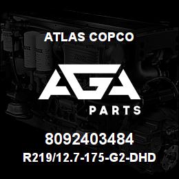 8092403484 Atlas Copco R219/12.7-175-G2-DHD360 PILOT | AGA Parts