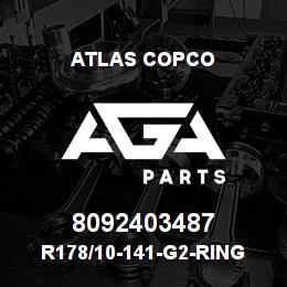 8092403487 Atlas Copco R178/10-141-G2-RING BIT SET | AGA Parts