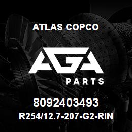 8092403493 Atlas Copco R254/12.7-207-G2-RING BIT SET | AGA Parts