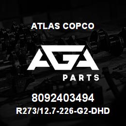 8092403494 Atlas Copco R273/12.7-226-G2-DHD380 PILOT | AGA Parts