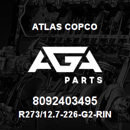 8092403495 Atlas Copco R273/12.7-226-G2-RING BIT SET | AGA Parts