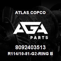 8092403513 Atlas Copco R114/10-81-G2-RING BIT SET | AGA Parts