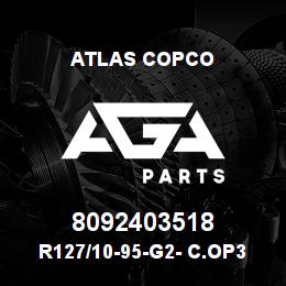 8092403518 Atlas Copco R127/10-95-G2- C.OP34 PILOT | AGA Parts