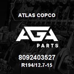 8092403527 Atlas Copco R194/12.7-15 | AGA Parts