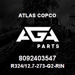8092403547 Atlas Copco R324/12.7-273-G2-RING BIT SET | AGA Parts