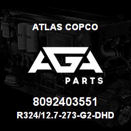 8092403551 Atlas Copco R324/12.7-273-G2-DHD380 PILOT | AGA Parts