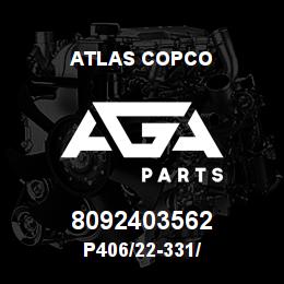 8092403562 Atlas Copco P406/22-331/ | AGA Parts